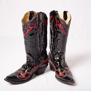 Y2K Corral Boots Cowboy Boots | US 9